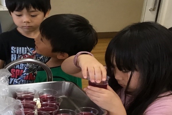 クッキング活動の例 冬